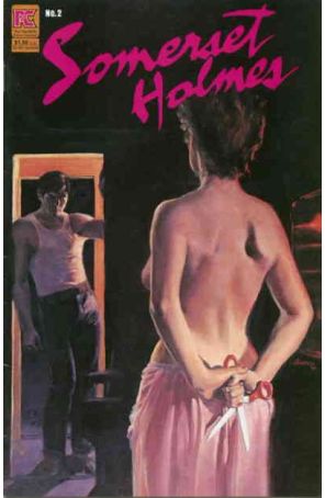 Somerset Holmes 2 published by Pacific with cover art by Brent Anderson