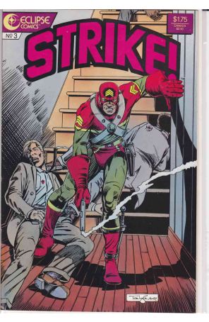 Strike! 3 published by Eclipse with cover art by Tom Lyle