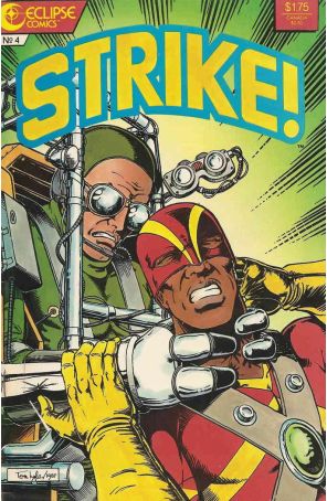 Strike! 4 published by Eclipse with cover art by Tom Lyle