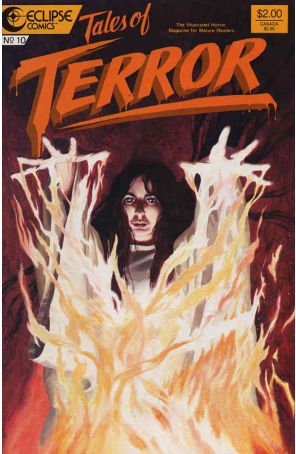 Tales of Terror 10 published by Eclipse with cover art by Garry Leach