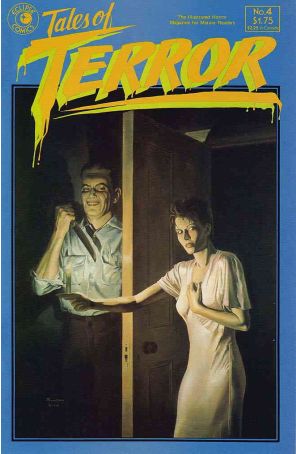 Tales of Terror 4 published by Eclipse with cover art by John Bolton
