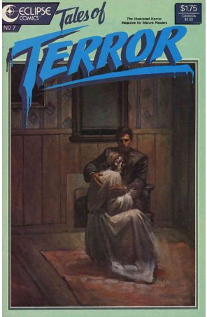 Tales of Terror 7 published by Eclipse with cover art by Joe Chiodo