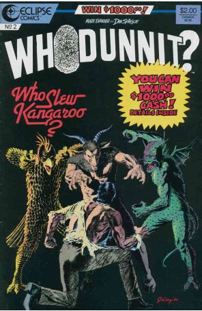 Whodunnit? 2 published by Eclipse with cover art by Paul Gulacy