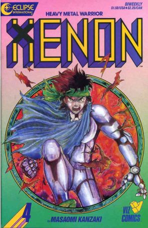 Xenon 4 published by Eclipse with cover art by Masaomi Kanzaki