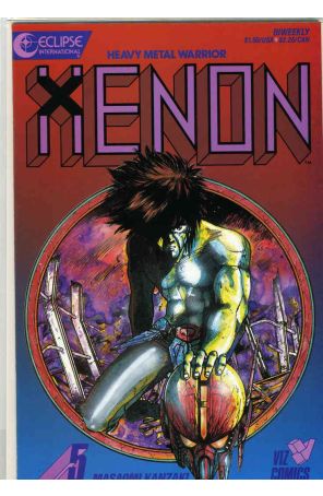 Xenon 5 published by Eclipse with cover art by Masaomi Kanzaki