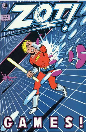 Zot! 2 published by Eclipse with cover art by Scott McCloud