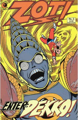 Zot! 3 published by Eclipse with cover art by Scott McCloud