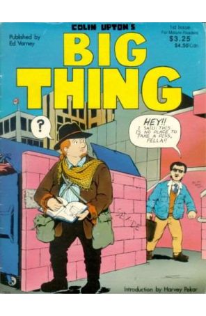 Big Thing (Colin Upton's) 1 published by Ed Varney with cover art by Colin Upton