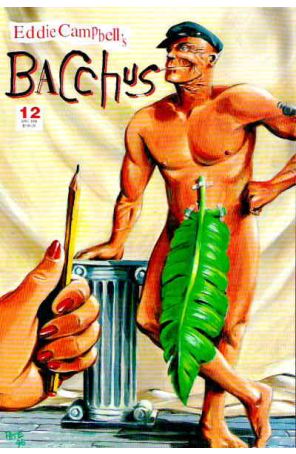 Bacchus (Eddie Campbell's) 12 published by Eddie Campbell with cover art by Pete Mullins