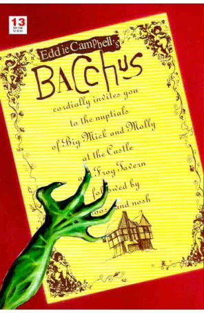 Bacchus (Eddie Campbell's) 13 published by Eddie Campbell with cover art by Eddie Campbell