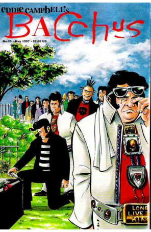 Bacchus (Eddie Campbell's) 25 published by Eddie Campbell with cover art by Eddie Campbell