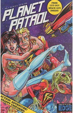 Planet Patrol 1 published by Edge with cover art by Will Meugniot