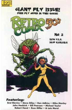 Retro 50's Comix 3 published by Edge with cover art by Bret Blevins