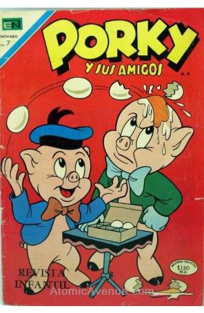 Porky y sus Amigos (Serie Aguila) 244 published by Editorial Novaro