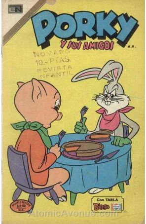 Porky y sus Amigos (Serie Aguila) 353 published by Editorial Novaro