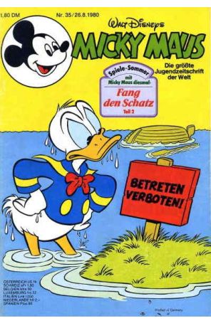 Micky Maus (Ehapa) 1288 published by Ehapa