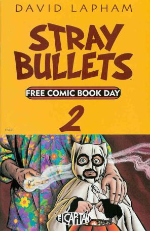 Stray Bullets 2 (5th) published by El Capitan with cover art by David Lapham