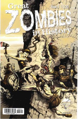 Great Zombies in History 3 published by Elevator Pitch Press with cover art by Richard P. Clark