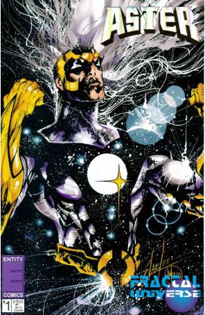 Aster 1 published by Entity with cover art by Jae Lee