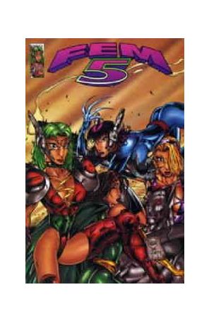 Fem 5 1A published by Entity with cover art by Shelby Robertson