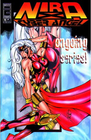 Nira X: Cyberangel 1 published by Entity with cover art by Bill Maus