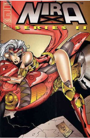 Nira X: Heatwave 3 published by Entity with cover art by Bill Maus
