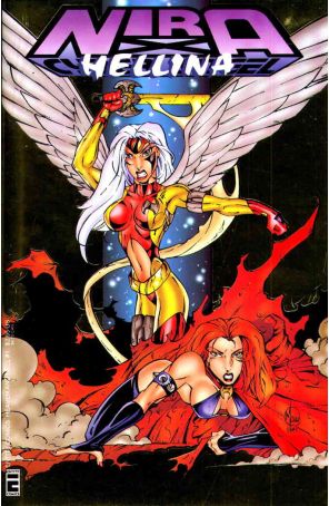 Nira X: Hellina 1B published by Entity with cover art by Bill Maus