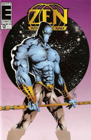Zen Intergalactic Ninja All-New Color Special 0A published by Entity with cover art by Jae Lee
