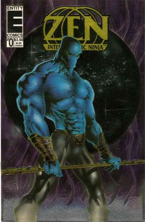 Zen Intergalactic Ninja All-New Color Special 0 published by Entity with cover art by Jae Lee