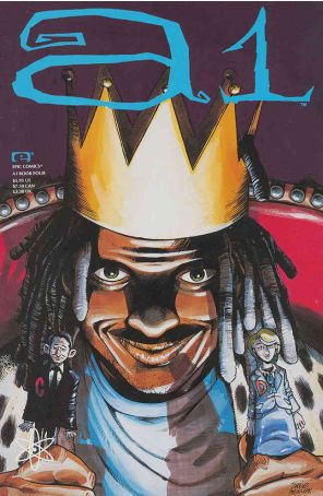 A1 (Vol. 2) 4 published by Epic with cover art by Jamie Hewlett
