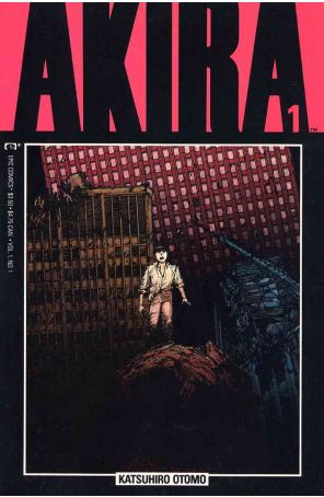 Akira 1 published by Epic with cover art by Katsuhiro Otomo