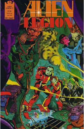 Alien Legion (Vol. 2) 17 published by Epic