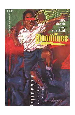 Bloodlines: A Tale from the Heart of Africa 1 published by Epic with cover art by Brian Stelfreeze