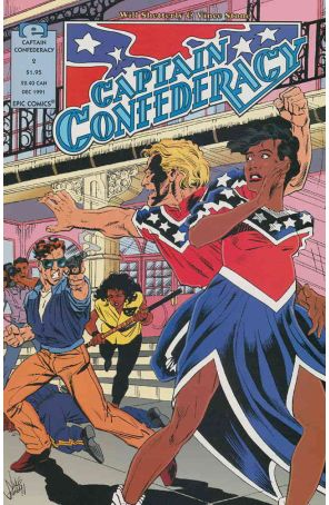 Captain Confederacy (Epic) 2 published by Epic with cover art by Vince Stone