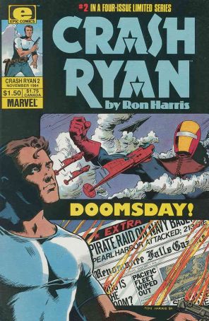 Crash Ryan 2 published by Epic with cover art by Ron Harris