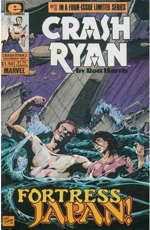 Crash Ryan 3 published by Epic with cover art by Ron Harris