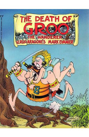 The Death of Groo 1 published by Epic with cover art by Sergio Aragonés