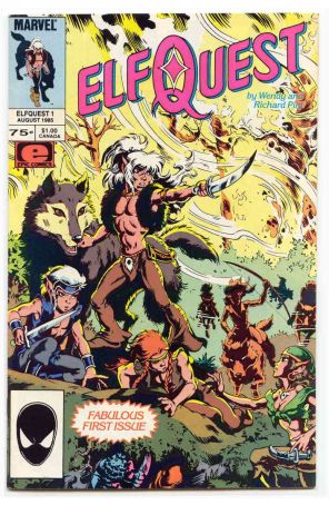 Elfquest (Epic) 1 published by Epic with cover art by Wendy Pini