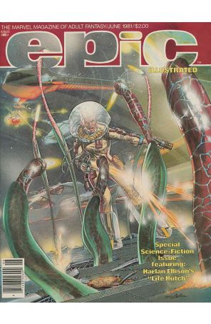 Epic Illustrated 6 published by Epic with cover art by Neal Adams
