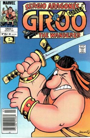 Groo the Wanderer 1 (Newsstand) published by Epic with cover art by Sergio Aragonés