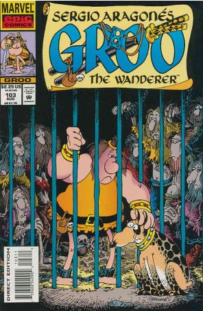 Groo the Wanderer 103 published by Epic with cover art by Sergio Aragonés