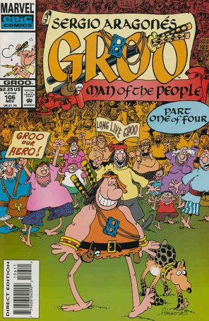 Groo the Wanderer 106 published by Epic with cover art by Sergio Aragonés