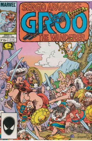 Groo the Wanderer 11 published by Epic with cover art by Sergio Aragonés
