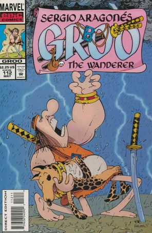 Groo the Wanderer 112 published by Epic with cover art by Sergio Aragonés