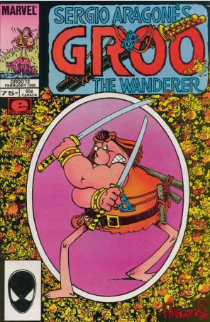 Groo the Wanderer 12 published by Epic with cover art by Sergio Aragonés