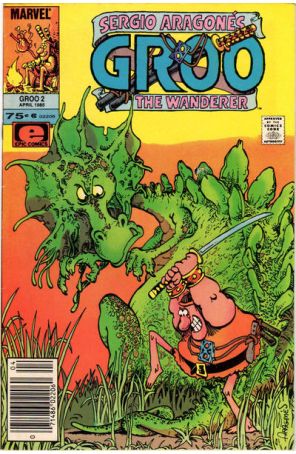 Groo the Wanderer 2 (Newsstand) published by Epic with cover art by Sergio Aragonés