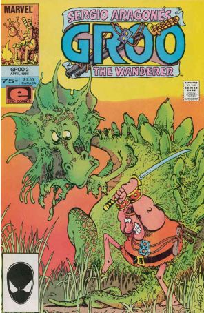 Groo the Wanderer 2 published by Epic with cover art by Sergio Aragonés