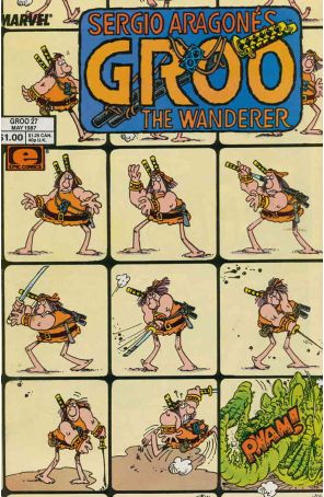 Groo the Wanderer 27 published by Epic with cover art by Sergio Aragonés
