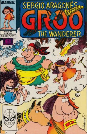Groo the Wanderer 41 published by Epic with cover art by Sergio Aragonés