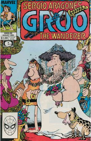 Groo the Wanderer 42 published by Epic with cover art by Sergio Aragonés